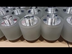 Χαμηλό επίπεδο θορύβου Ελαστικό τροχό με προσαρμοσμένο σχεδιασμό από ανοξείδωτο χάλυβα