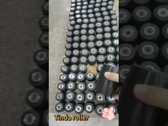 Ολικοκατευθυντικοί τροχοί Ελαστικός τροχός κυλίνδρων με χαμηλό επίπεδο θορύβου